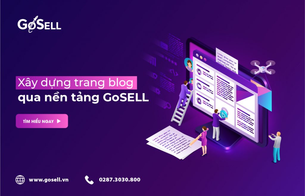 Xây dựng trang blog qua nền tảng GoSELL