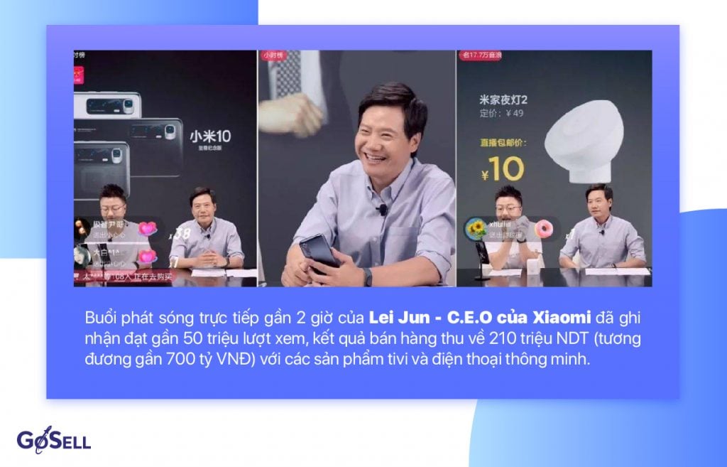 Xiaomi: Khi “ông lớn” công nghệ học cách livestream bán hàng