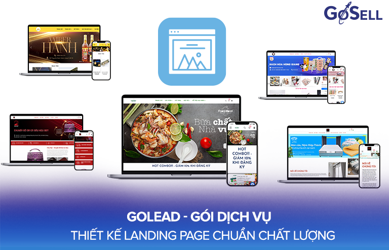 GoLEAD - gói dịch vụ thiết kế Landing Page chuẩn chất lượng